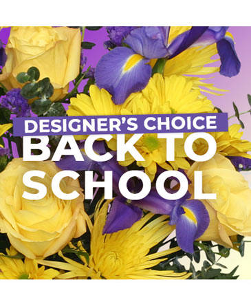 Back to School Florals Designer's Choice in Brenham, TX | Sunny Day Blossoms Design Studio