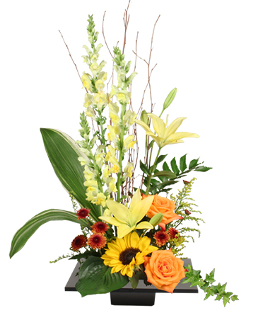 Expressive Blooms Arrangement in Brenham, TX | Sunny Day Blossoms Design Studio