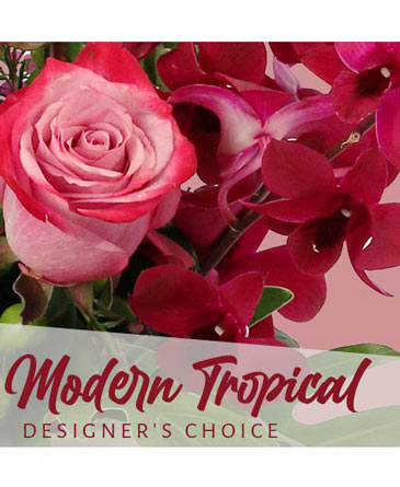 Modern Tropical Beauty Designer's Choice in Brenham, TX | Sunny Day Blossoms Design Studio